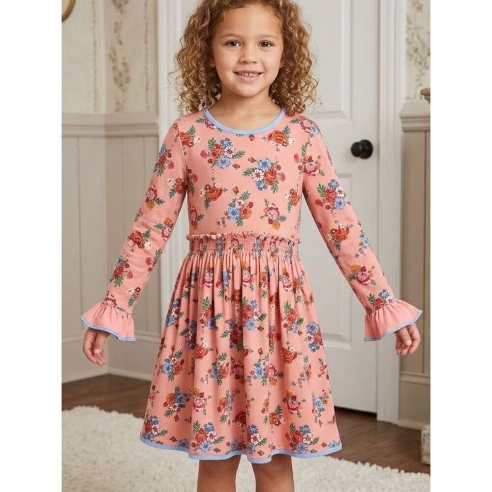 Matilda Jane Lots To Learn Pink Floral Dress